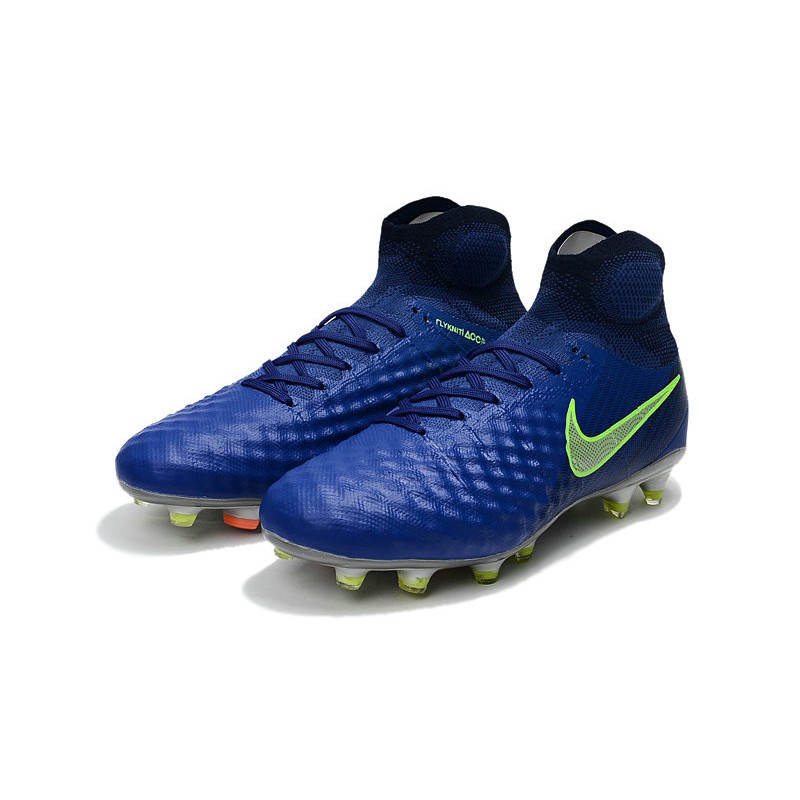 Nike Magista Obra Elite DF FG Men Modrý Zelená